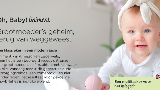 Oh, Baby! Liniment in het tijdschrift voor Vroedvrouwen