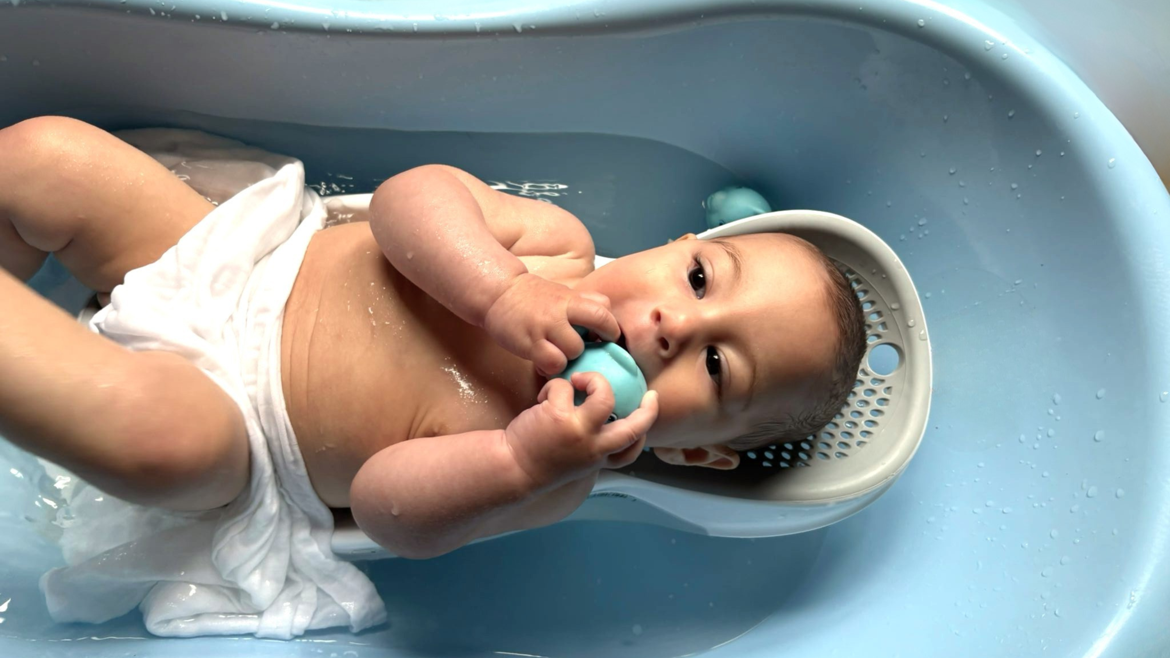 De ideale badroutine voor baby's