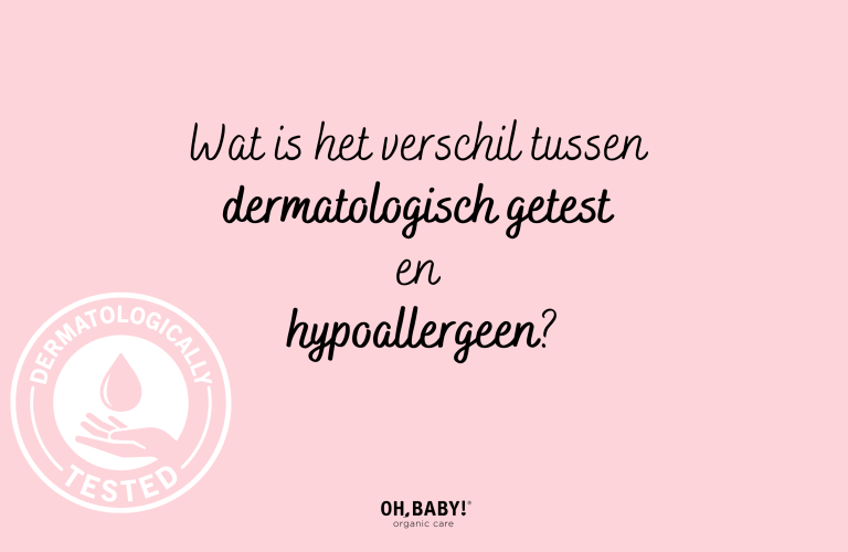 Wat is het verschil tussen dermatologisch getest en hypoallergeen?